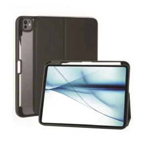Vista Case with Apple Pencil Holder for iPad Pro 11", Fits M4 & M5 Models (Black)