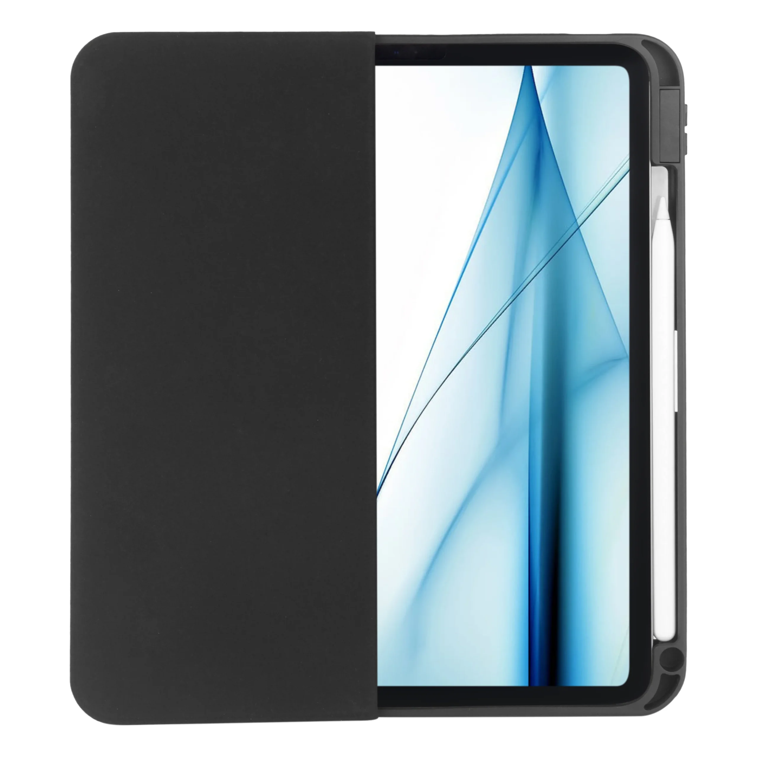 Vista Case with Apple Pencil Holder for iPad 10.9", Fits: 10th Gen & iPad 11", Fits: 11th Gen. 2025 Model (Black/Blue) - Image 3