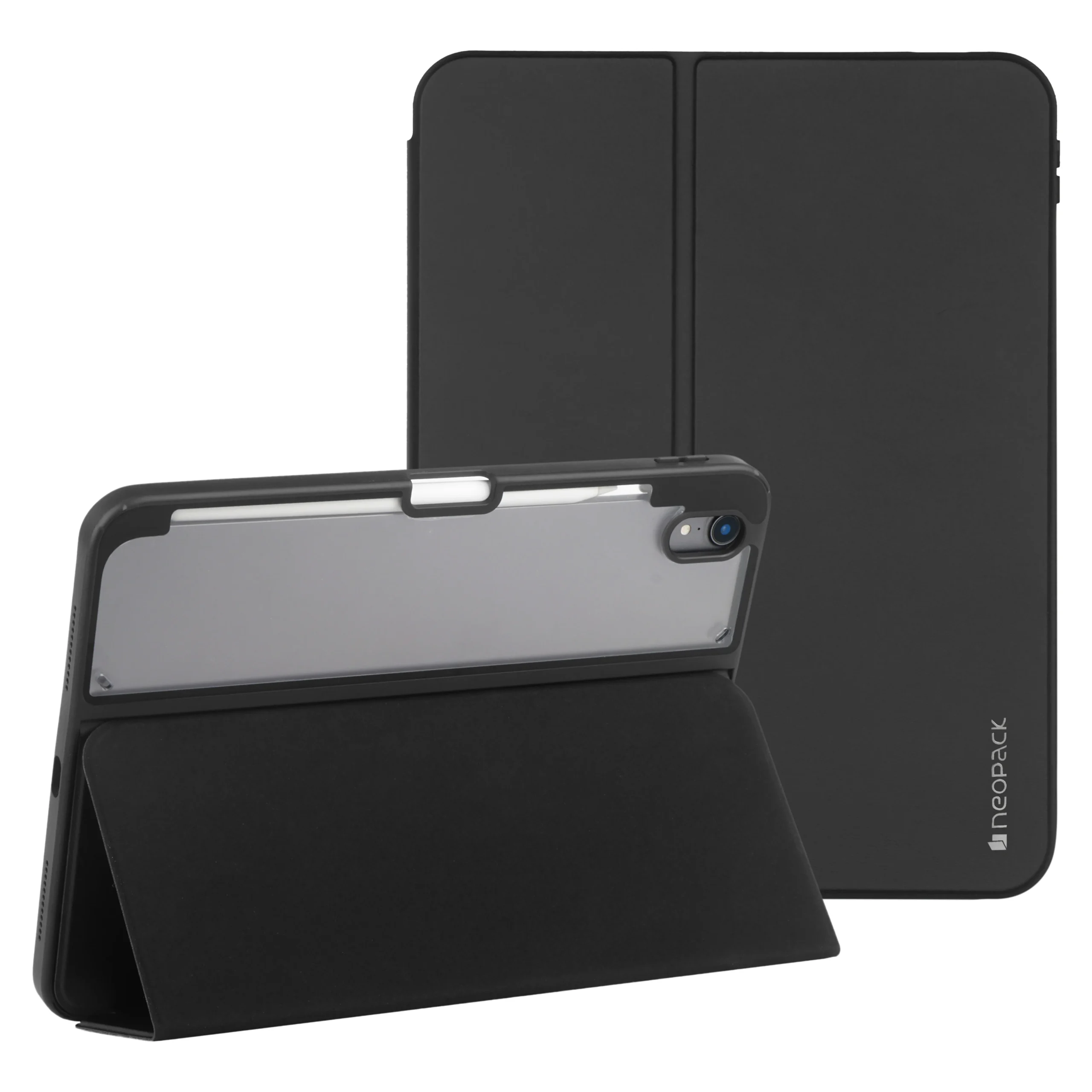 Vista Case with Apple Pencil Holder for iPad 10.9", Fits: 10th Gen & iPad 11", Fits: 11th Gen. 2025 Model (Black/Blue)