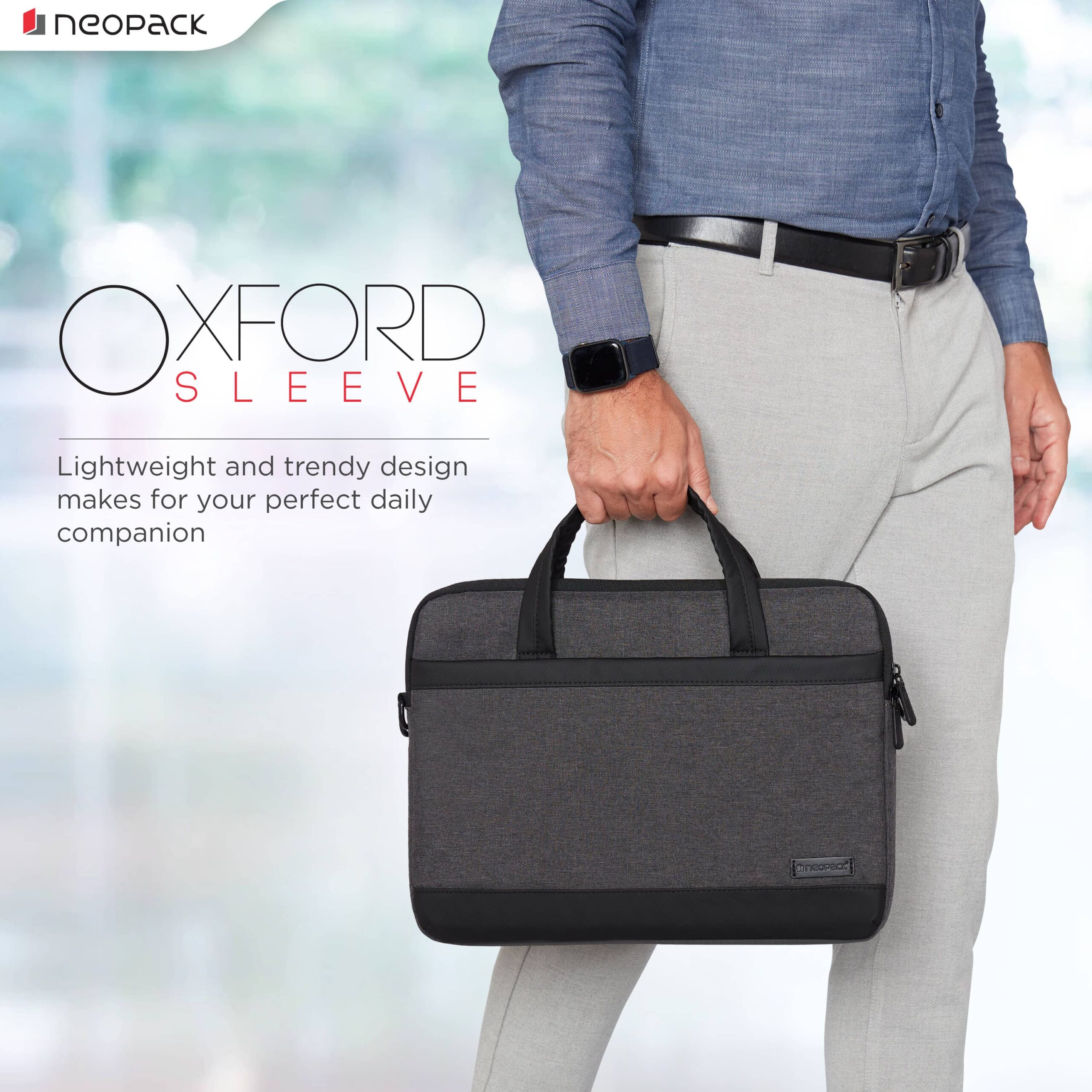 Oxford Sleeves For Upto 14.2" Macbooks (Black)
