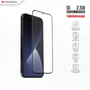 2.5D Edge 2 Edge Full Glass for iphone 15 Plus (Clear)