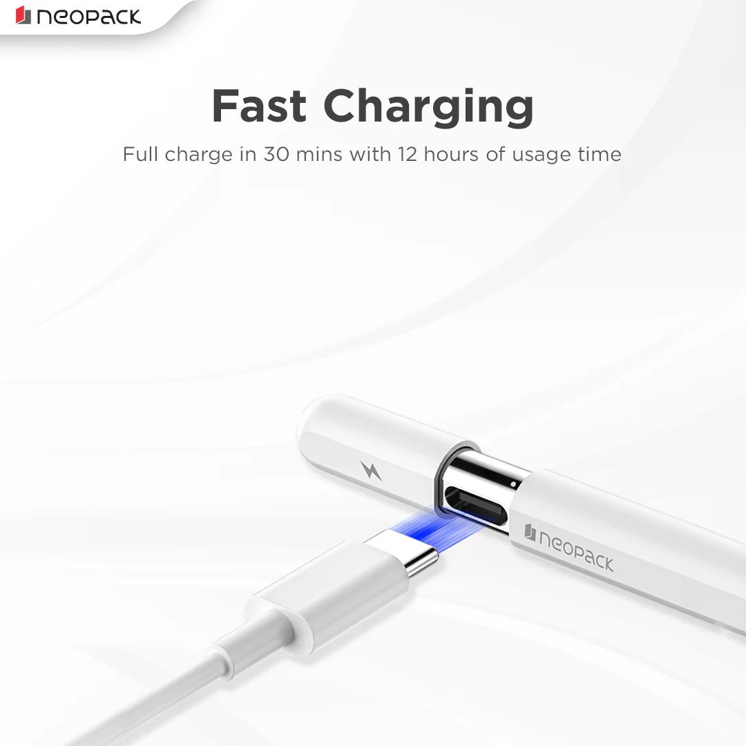 Sketch Pencil with USB-C Charging Port (White) - Image 4