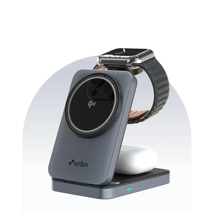 Urbn 3 in 1 Foldable Wireless stand qi2 - Image 2